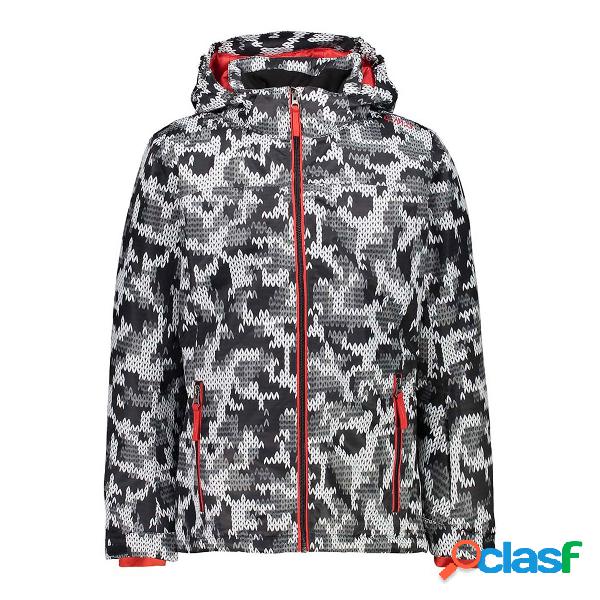 Giacca Junior Cmp (Colore: NERO-BIANCO-GRAFFITE, Taglia: