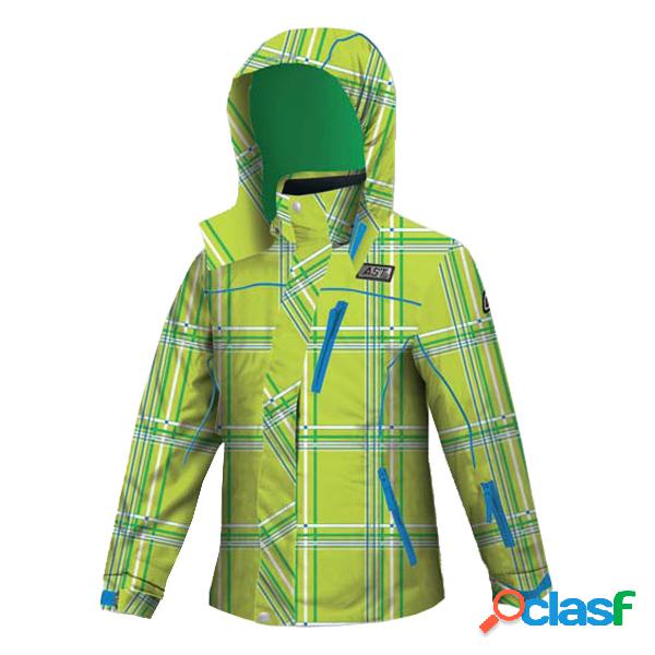 Giacca da sci Ast (Colore: verde, Taglia: 13-14Y)