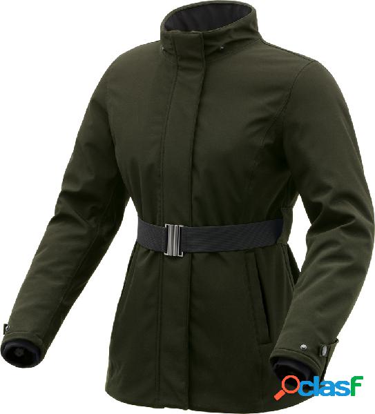 Giacca moto donna Tucano urbano CORTINA Verde Airborne