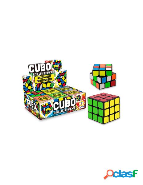 Gioco cubo multicolor display 6 pz