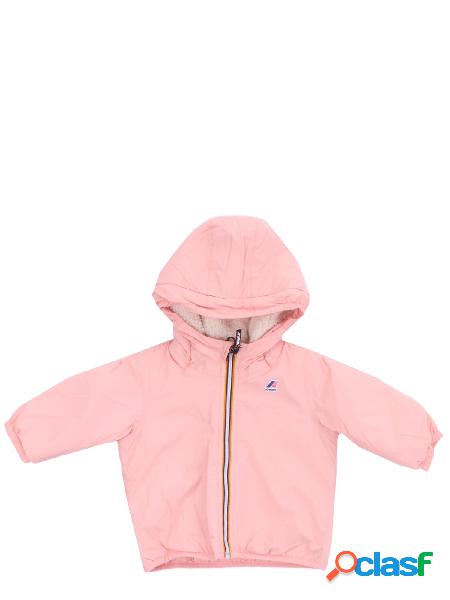 Giubbotto Unisex Junior KWAY Rosa Claudine orsetto