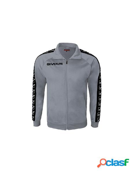 Givova - giacca tricot band givova ba13 grigio chiaro grande