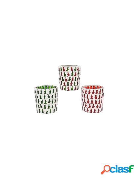Gl tlighth tree mosaic 3class, colour: green/red, size: