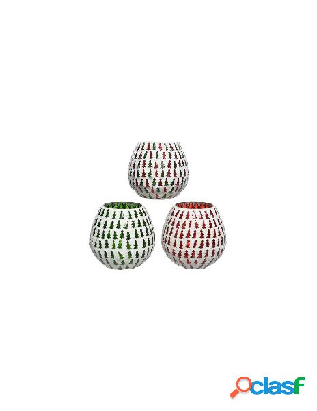 Gl tlighth tree mosaic 3class, colour: green/red, size: