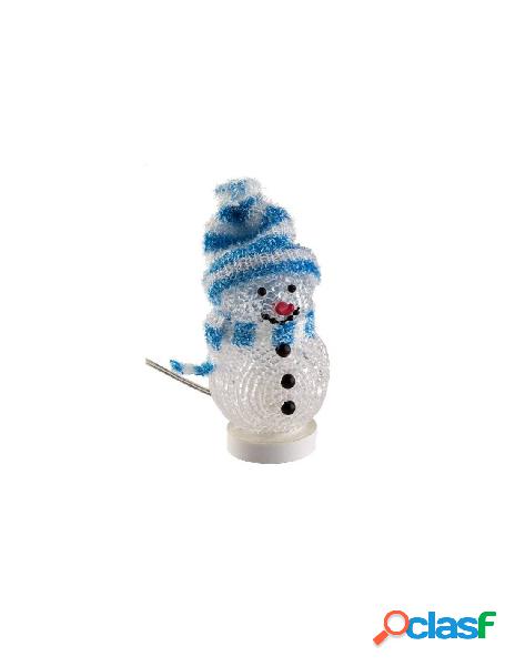 Goobay - luce led decorativa pupazzo di neve usb