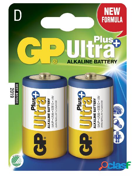 Gp batteries - blister 2 batterie torcia d gp ultra plus