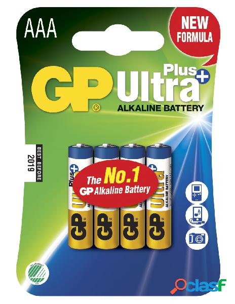 Gp batteries - blister 4 batterie aaa mini stilo gp ultra