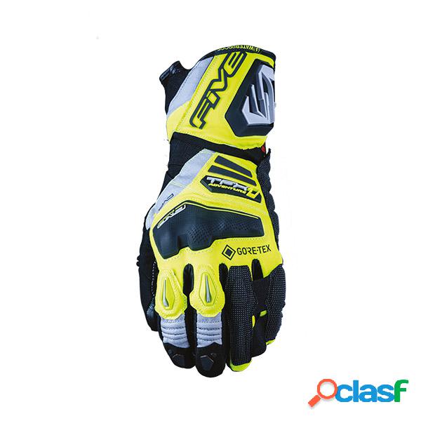 Guanti moto Five Tfx1 Goretex Giallo Fluo Grigio