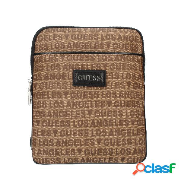 Guess Tracolle & Messenger Tracolle & Messenger Uomo Marrone