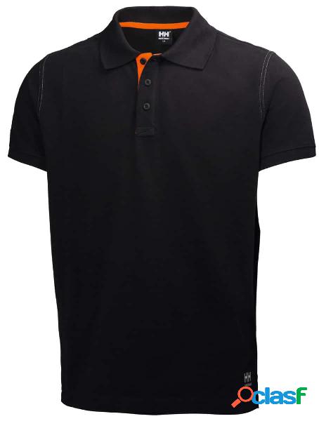 HELLY HANSEN - Polo OXFORD, nero, Taglia unisex: 2XL