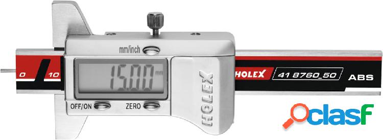 HOLEX - Calibro di profondità digitale, Campo di misura: 50