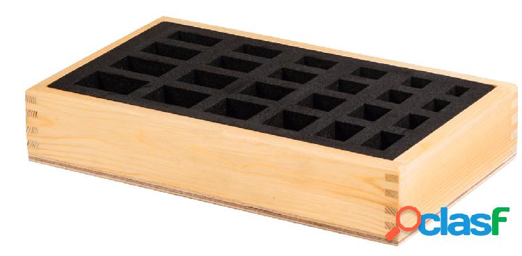 HOLEX - Cassetta di legno di ricambio per parallele temprate