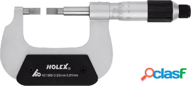 HOLEX - Micrometro per gole e scanalature