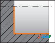 HOLEX - Set di barre alesatrici in acciaio con LR destro