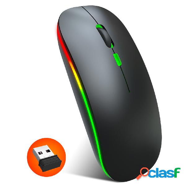 HXSJ M40 Mouse wireless ultra-sottile 2.4G ricaricabile