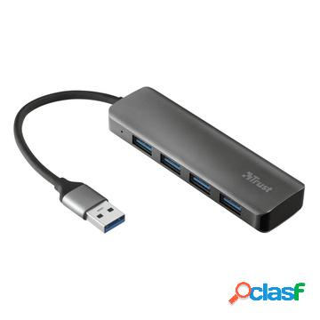 Halyx aluminium 4-port usb 3.2 hub usb-a 3.1 gen 1 4x usb-a