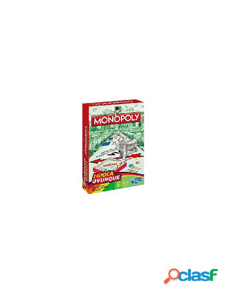 Hasbro - gioco viaggio hasbro b1002103 monopoly travel