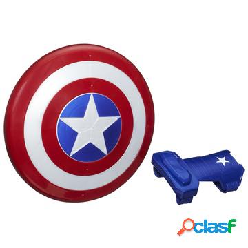 Hasbro scudo e guanto magnetico di capitan america