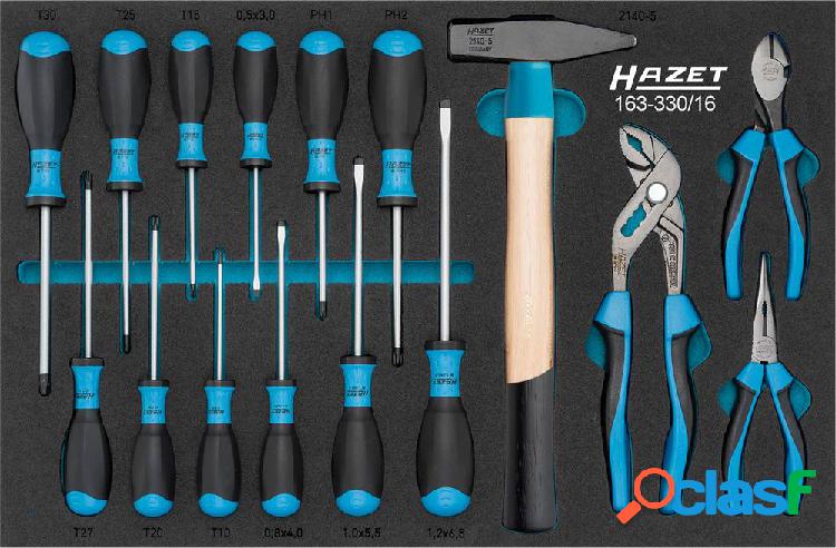 Hazet 163-330/16 163-330/16 Kit utensili Tuttofare 16 parti