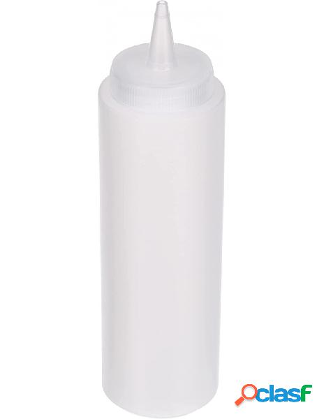 H&h - bottiglia condimenti in polietilene trasparente 0.25 l