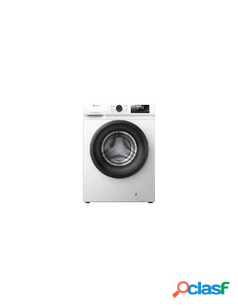 Hisense - lavatrice hisense slim wfqp7012evm bianco e nero