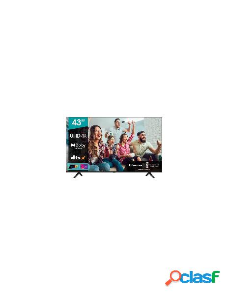 Hisense - tv hisense 43a6hg a6hg series smart tv uhd black