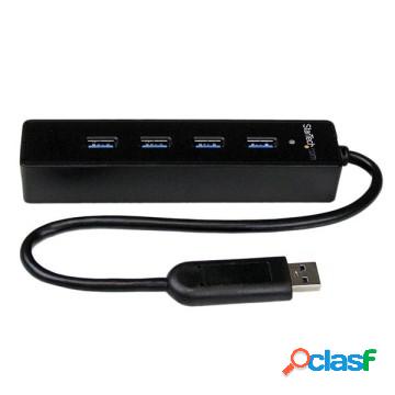 Hub portatile usb 3.0 superspeed a 4 porte