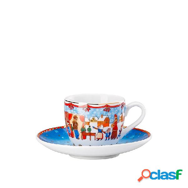 Hutschenreuther Mercatino Di Natale 2019 Tazza Caffè