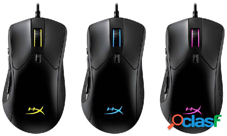 HyperX Pulsefire Raid Mouse da gioco Cablato Ottico Nero 11
