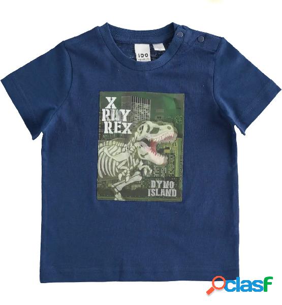 IDO baby t-shirt con ologramma dinosauro
