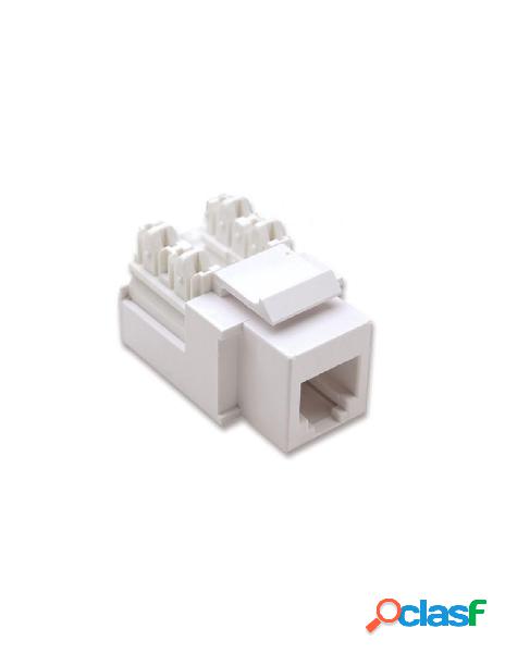 Intellinet - frutti telefonici rj11/rj12 keystone bianco