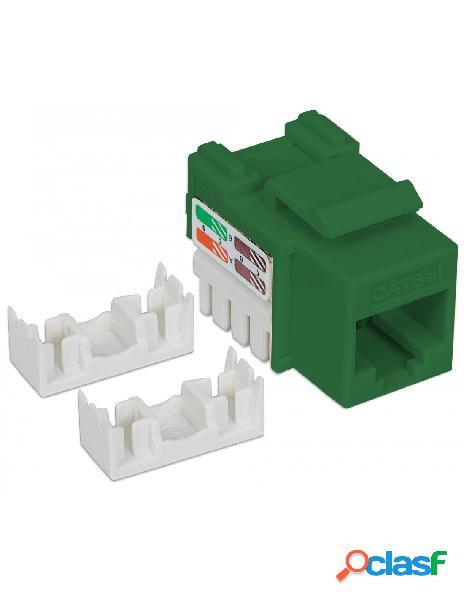 Intellinet - frutto keystone rj45 cat5e utp verde