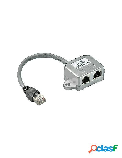 Intellinet - sdoppiatore telefonico con connessione rj45