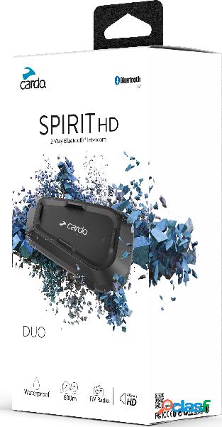 Interfono Bluetooth Cardo SPIRIT HD doppio 2 piloti fino a