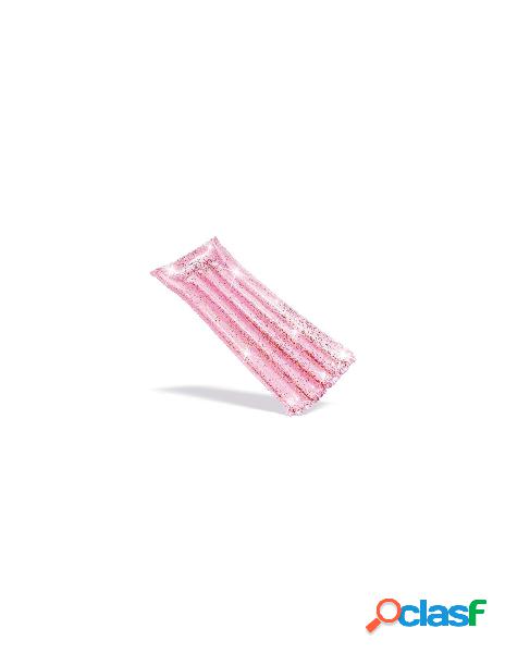 Intex - materassino gonfiabile intex 58720 rosa glitterato