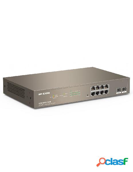 Ip-com - switch poe cloud managed 8ge+2sfp, g3310p-8-150w