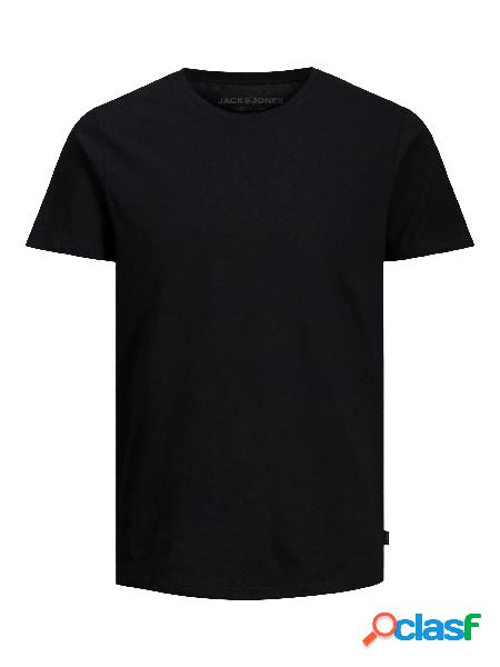 JACK & JONES t-shirt basic in misto lino