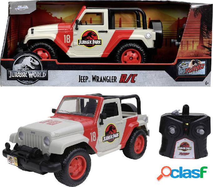 JADA TOYS 253256000 Jurassic Park RC Jeep Wrangler 1:16