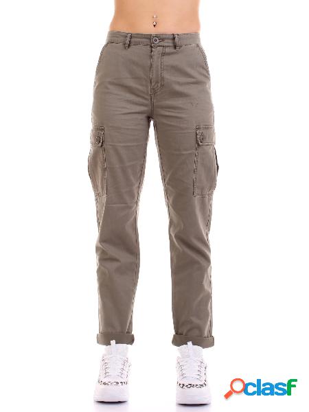 JDY BY ONLY pantalone cargo con tasconi