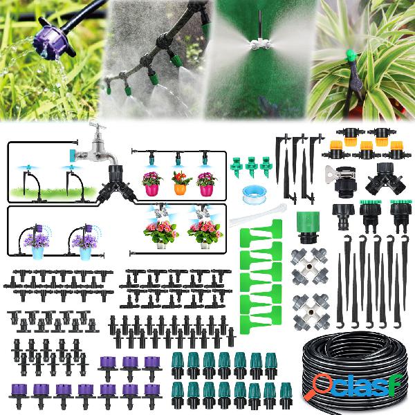 JETEVEN Kit di irrigazione a goccia 40M Irrigatore