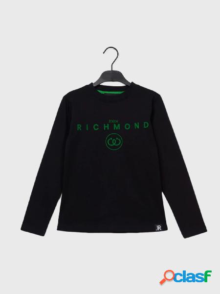 JOHN RICHMOND T-shirt a maniche lunghe Nero