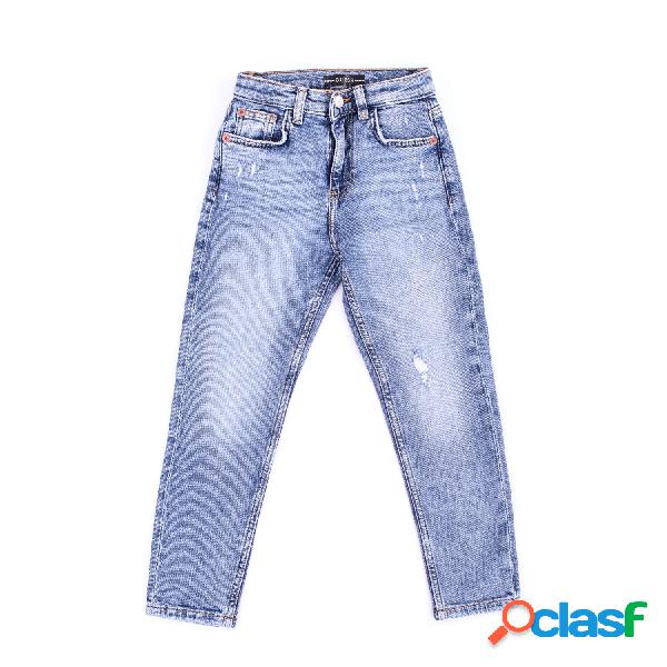 Jeans Bambina GUESS Blu Cropped