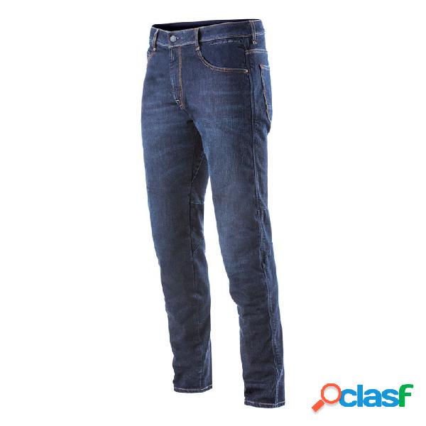 Jeans moto Alpinestars RADIUM Mid Tone Blu