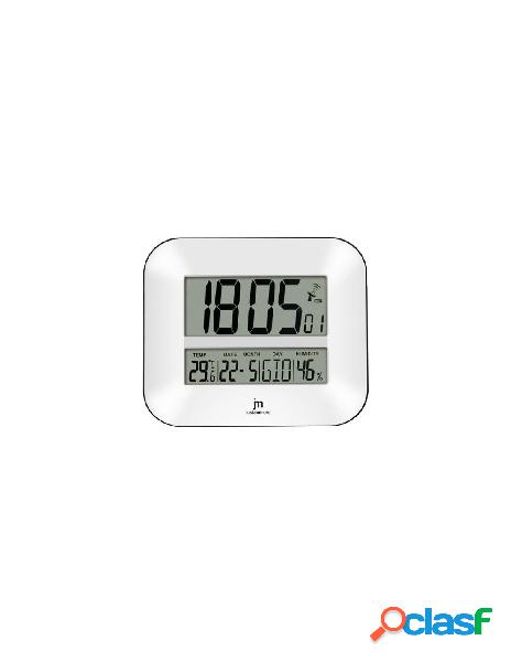 Jm - orologio da parete jm jd 9902 digital wall clock bianco