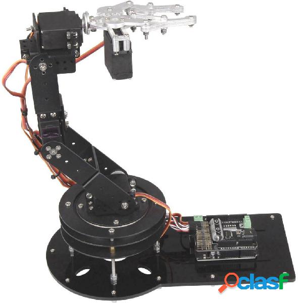 Joy-it Braccio robotico in kit da montare Robotarm + Motor