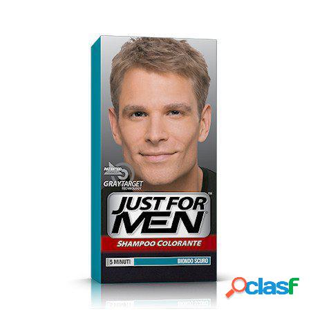 Just for men shampoo colorante biondo scuro