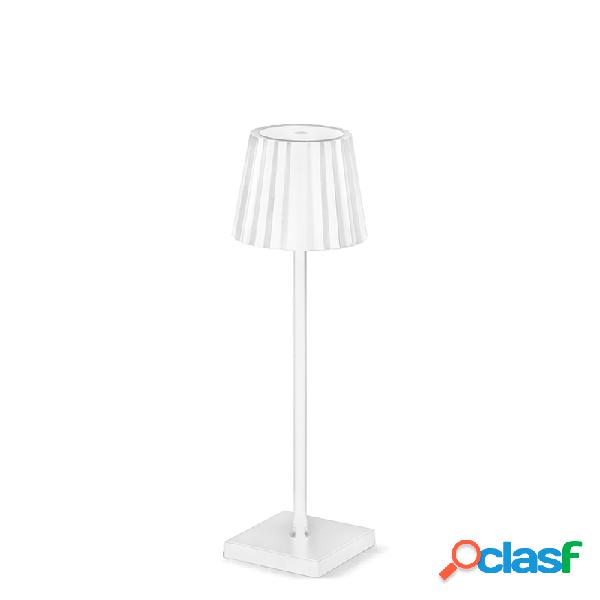 K-Light Lampada da Tavolo 38 Cm Colore Bianco