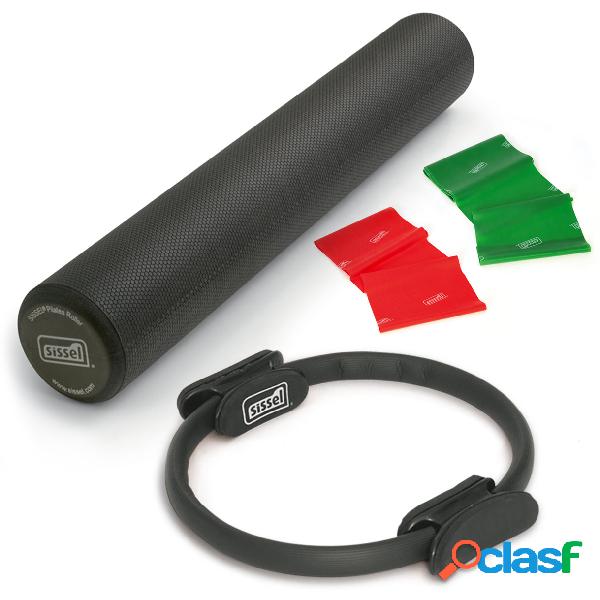 KIT PILATES+: Roller + Circle + Fitband media + Fitband