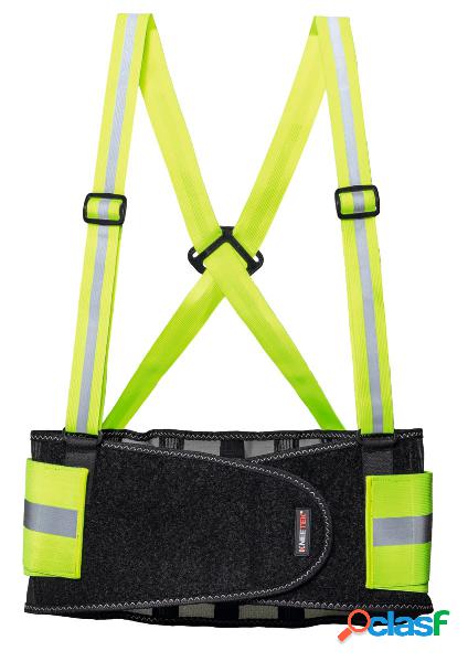 KNEETEK - Cintura di supporto schiena High Vis giallo