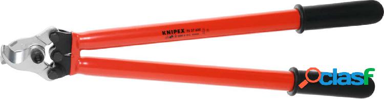 KNIPEX - Cesoia a cremagliera per cavi isolamento a norme